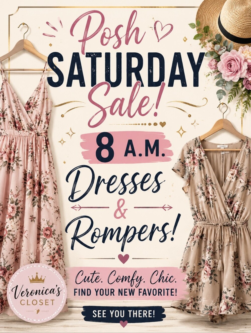 Saturday 8am Dresses&Rompers